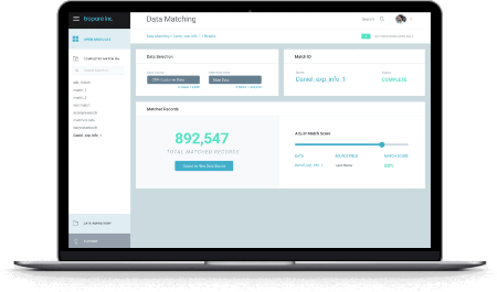 tropare data matching computer